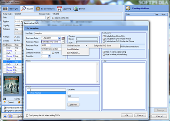 DVD Profiler screenshot 9