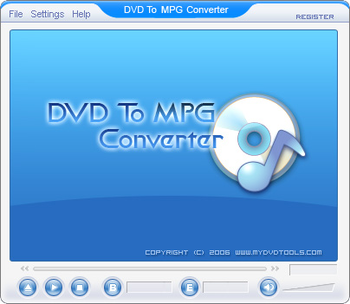 DVD To MPEG Ripper screenshot