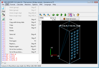 DXF 2 G-Code screenshot 3