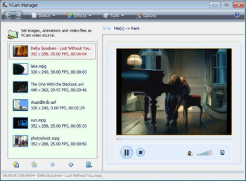e2eSoft VCam screenshot