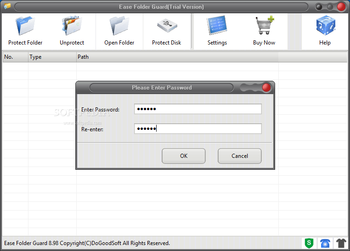 Ease Folder Guard screenshot 3