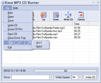 Ease MP3 CD Burner screenshot 2