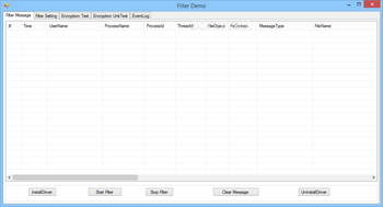 EaseFilter File System Monitor Filter SDK screenshot