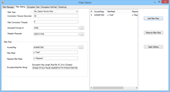 EaseFilter File System Monitor Filter SDK screenshot 2