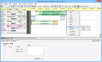 Easy audio mixer screenshot 2