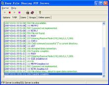 Easy File Sharing FTP Server screenshot