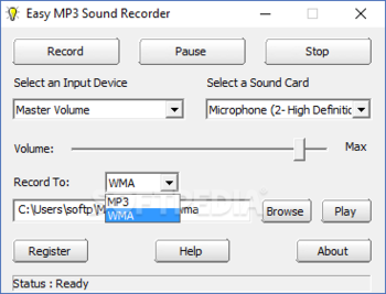Easy MP3 Sound Recorder screenshot 2