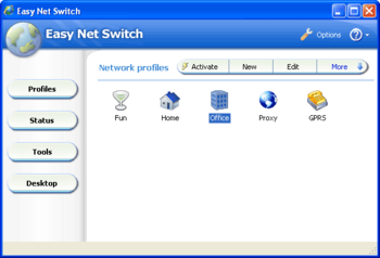 Easy Net Switch screenshot 2