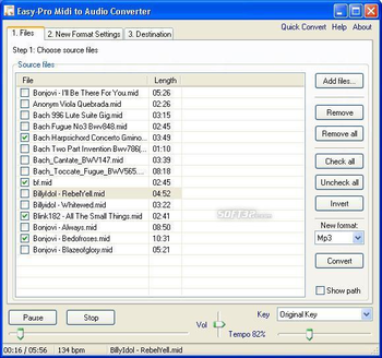 Easy-Pro Midi to Audio Converter screenshot 2