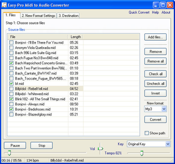 Easy-Pro Midi to Audio Converter screenshot 3