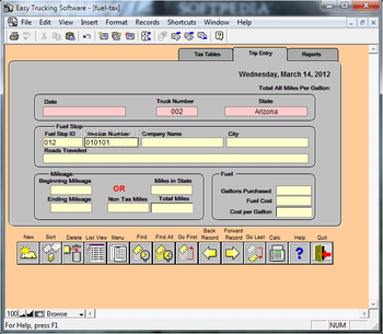 Easy Trucking Software screenshot 6