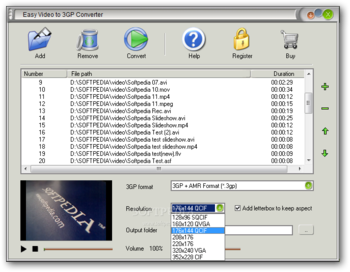 Easy Video to 3GP Converter screenshot 3