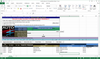 EazyAUTO4 Excel to Tally.ERP9 Data Converter screenshot 8
