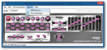 EDIROL PCR Editor screenshot 3