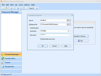 Efficient Password Manager Network screenshot 4