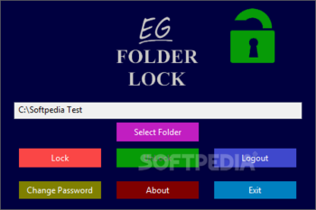 EG Folder Lock screenshot 2