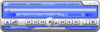 Elecard MPEG Player screenshot 2