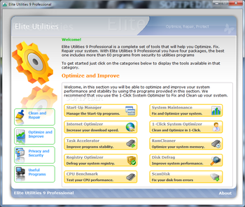 Elite Utilities Professional screenshot 2