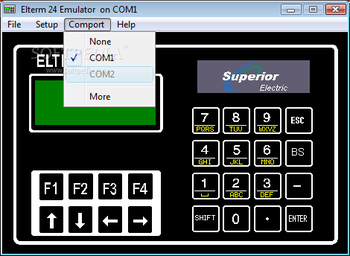 Elterm 24 Emulator screenshot 2