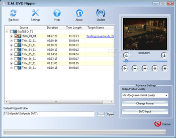 E.M. Scratched DVD Copy screenshot 4