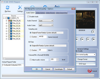 E.M. Scratched DVD Copy screenshot 5
