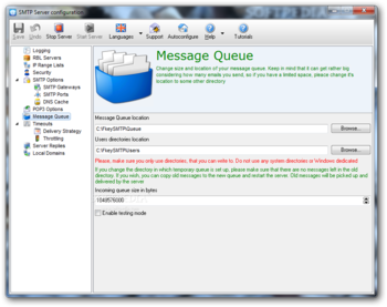 Email Delivery Server screenshot 6