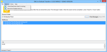 EML to Outlook Transfer screenshot 4
