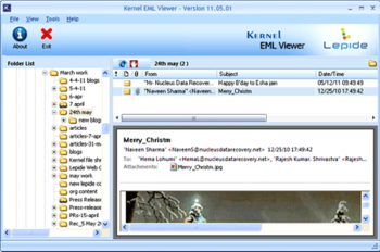 EML Viewer screenshot