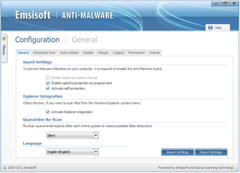 Emsisoft Anti-Malware screenshot 3