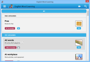 English Word Learning - German screenshot 2