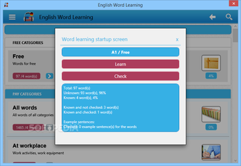 English Word Learning - German screenshot 3