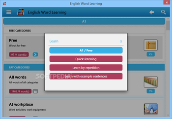 English Word Learning - German screenshot 4