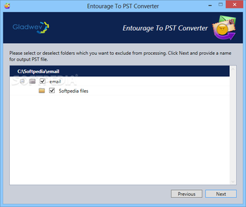Entourage to PST Converter screenshot 3