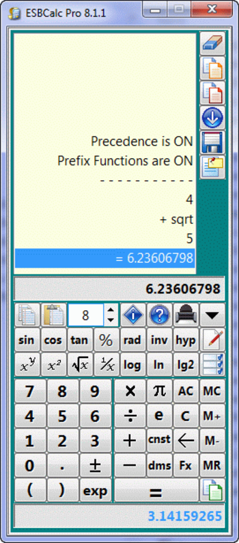 ESBCalc Pro - Scientific Calculator screenshot