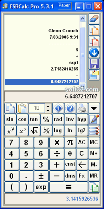 ESBCalc Pro - Scientific Calculator screenshot 3