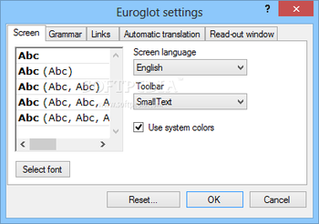 Euroglot Professional screenshot 6