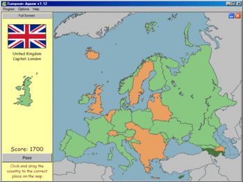 European Jigsaw screenshot