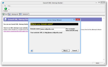 Ewisoft XML Sitemap Builder screenshot