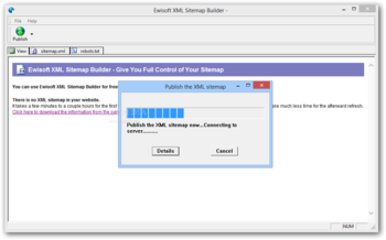 Ewisoft XML Sitemap Builder screenshot 3