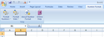 Excel Number Date Format screenshot