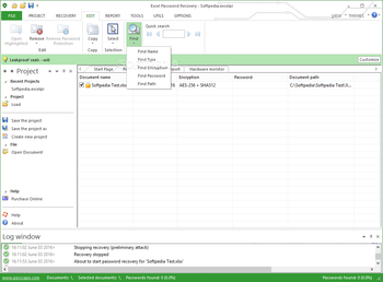 Excel Password Recovery screenshot 3