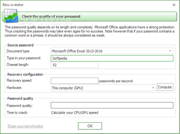 Excel Password Recovery screenshot 8