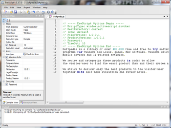 ExeScript screenshot