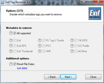 Exif Tag Remover screenshot 3