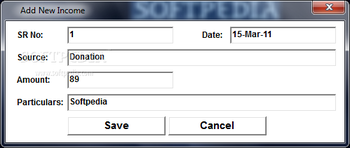 Expense and Income Manager Software screenshot 2