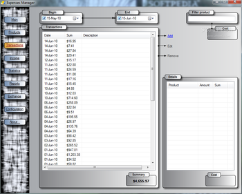Expenses Manager screenshot 4