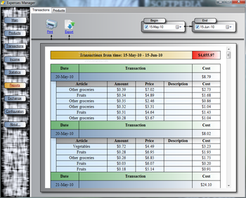 Expenses Manager screenshot 7