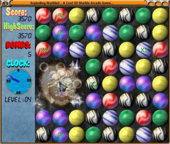 Exploding Marbles screenshot