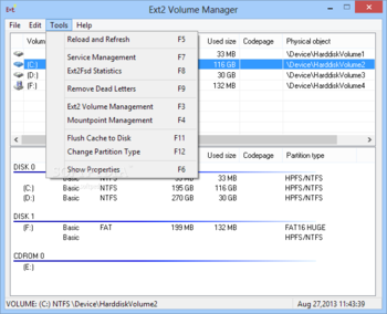 Ext2 Volume Manager screenshot 4