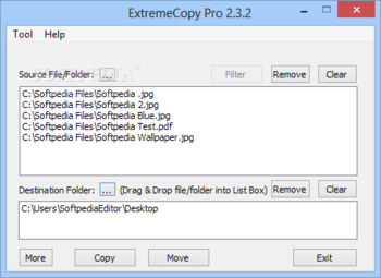 ExtremeCopy Pro screenshot